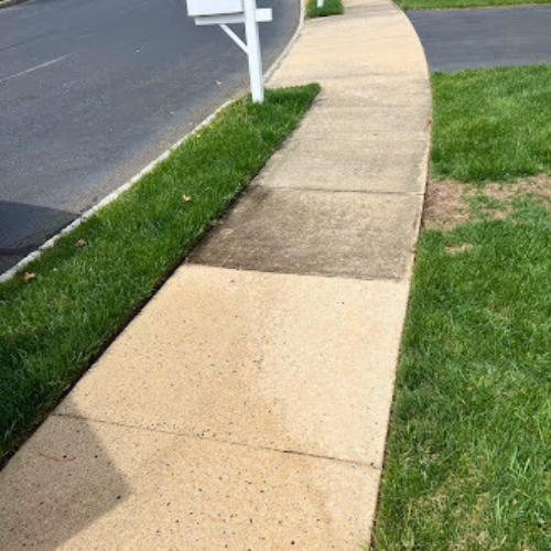 sidewalk waders power washing